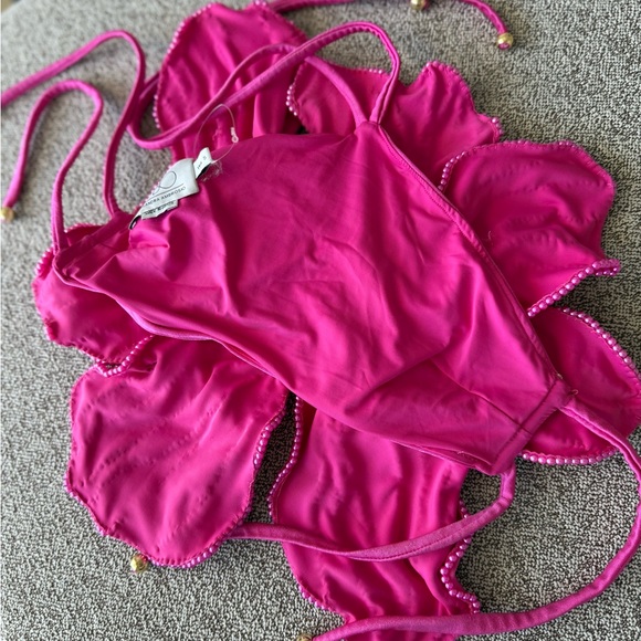 PatBo Hand Beaded Flower Top $725 S - Picture 6 of 12